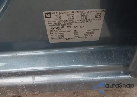 2014 Chevrolet Silverado 1500 1Lt z USA, uszkodzony, nr VIN 3GCPCREC1EG117750